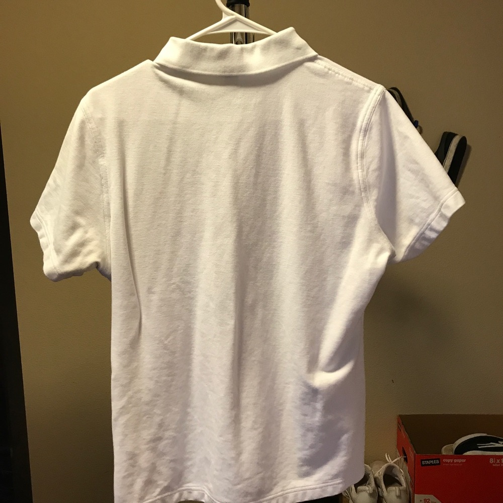 All white polo - Picture 2 of 4