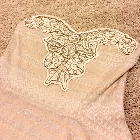 🔥 FREE PEOPLE Strapless A-line dress - Picture 3 of 3