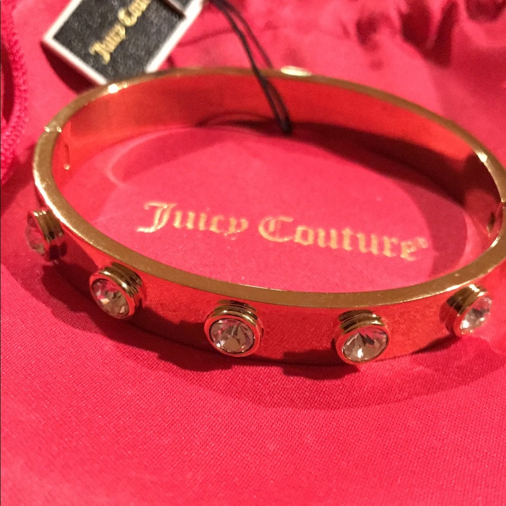 Juicy Couture Gold Studded Bracelet