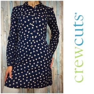 ❌On hold till 11/27❌ Crew Dress French Hen Print