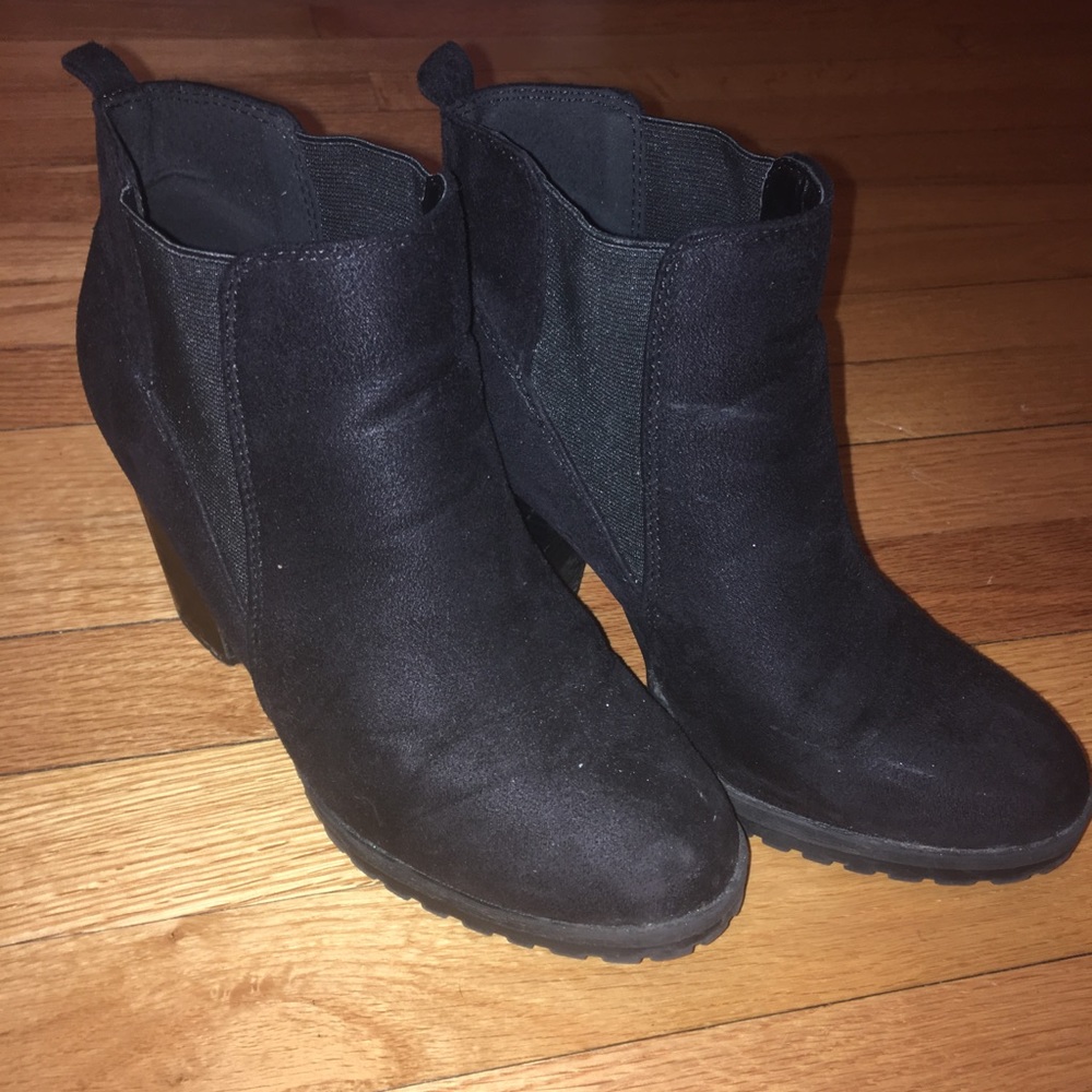 Black booties