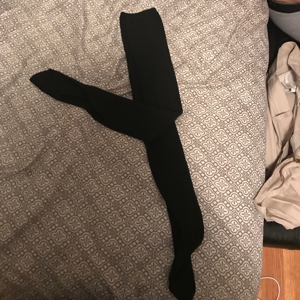 Above the knee socks