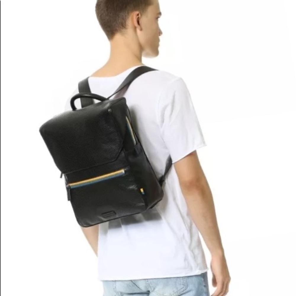 URI Minkoff perforated leather back pack MSRP $425