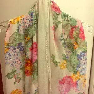 Zara Floral Summer Scarf
