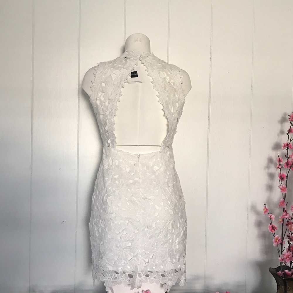 NWT Dreamweaver Lace Bodycon Ivory Size Medium - Picture 2 of 4