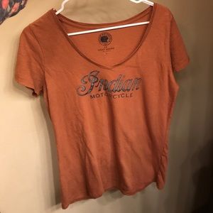 EC womens Lucky Brand vneck tee M- L