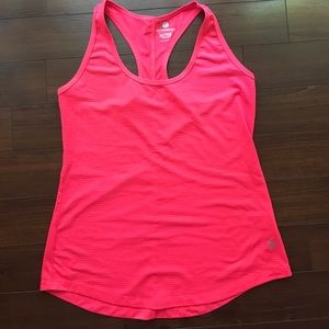 Pink Lightweight Racerback Workout Top