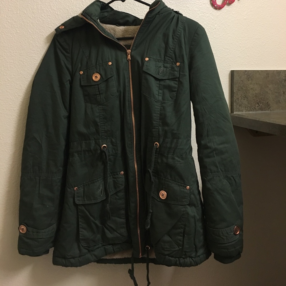 Green jacket