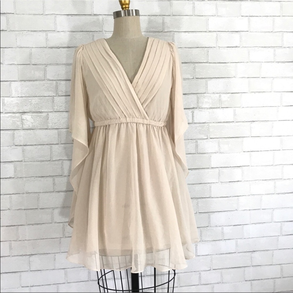 Kimono sleeve boho dress size L