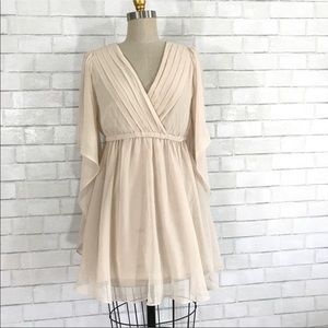 Kimono sleeve boho dress size L