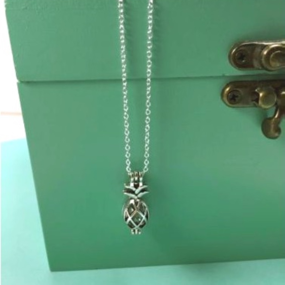 Pineapple Perfume Diffuser Necklace