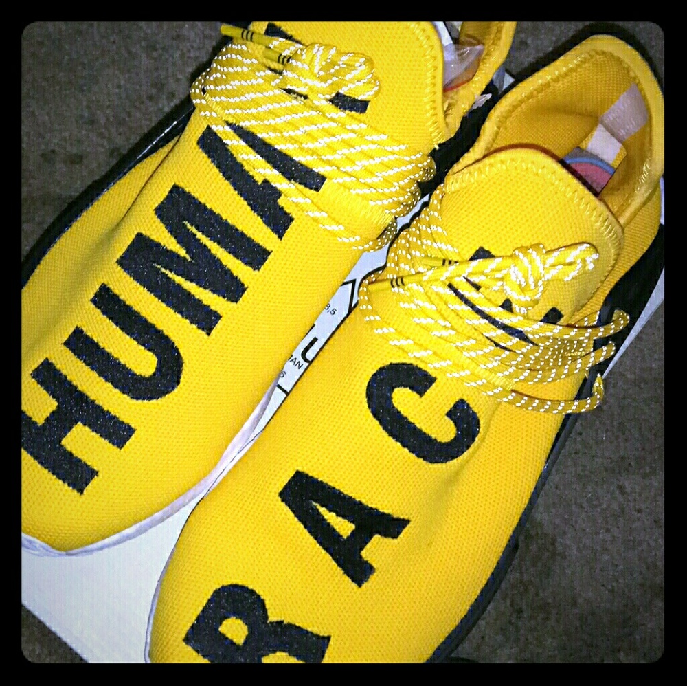 Yellow HUMAN RACE NMD's