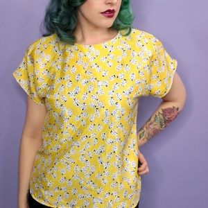 Vintage Tops - VINTAGE 80s Ladybug Top Vintage Tops - VINTAGE 80s Ladybug Top