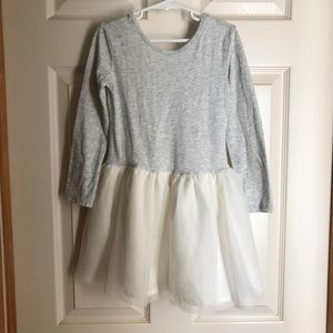 Gap Kids Tutu Dress size 5T in Heather Grey