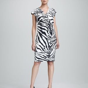 Lafayette 148 New York Cassandra silk print dress