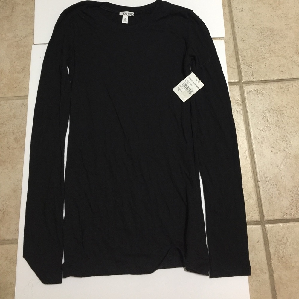 Long sleeve black shirt