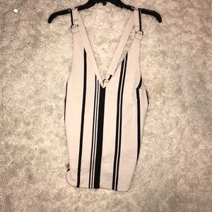 TOPSHOP striped tank top size 6