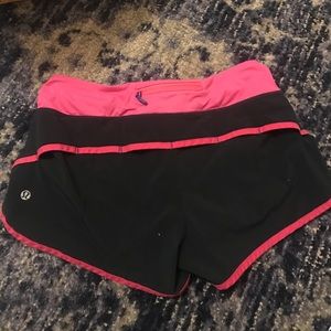 Lulu lemon running shorts