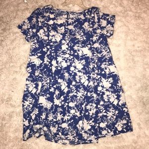 LUSH purple floral dress size small