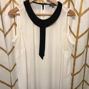 Lowered Price! Pageboy Tie Collar Top
