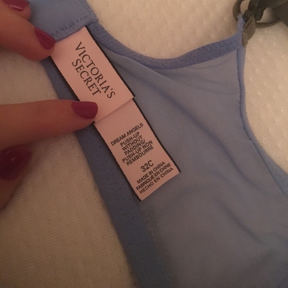 no-padding lace blue bra - Picture 3 of 3