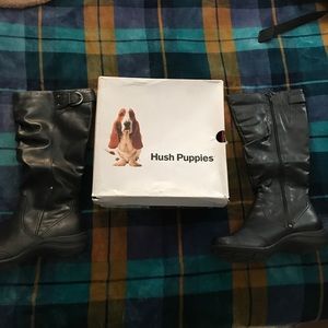 Hush Puppies Boots Black