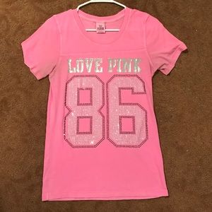 PINK jersey shirt