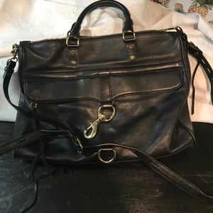 Rebecca Minkoff leather laptop bag