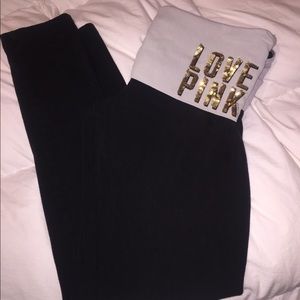 Love Pink Yoga Pants 💕🎀