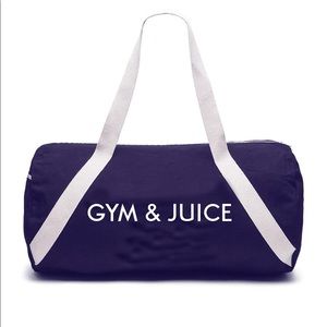 "Gym and Juice" gym bag by Private Party