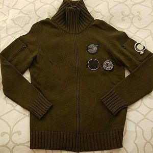 Mens Coming Soon zip up sweater