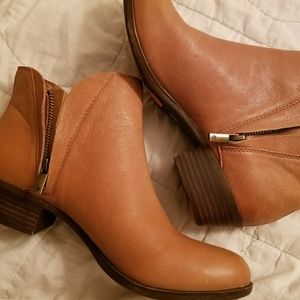 Brand New Lucky Brand Light Brown Booties