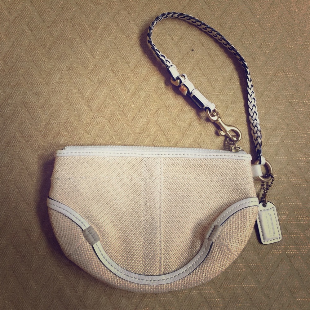 SALE! Coach wristlet - like new