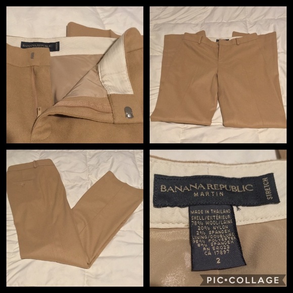 Banana Republic Pants - NWOT Banana Republic Wool Trousers