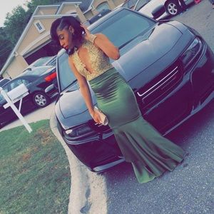 Custom made prom dress