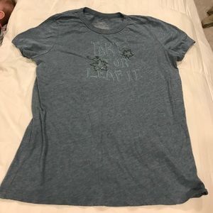 Fossil XL blue embroidered t-shirt