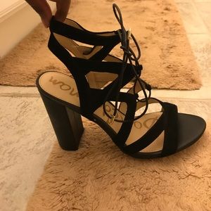 Sam Edelman tie up heels