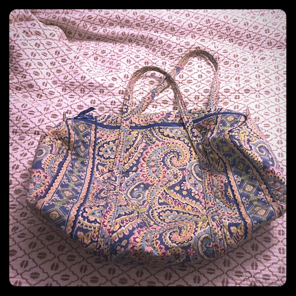 Vera Bradley Capri Blue large duffle