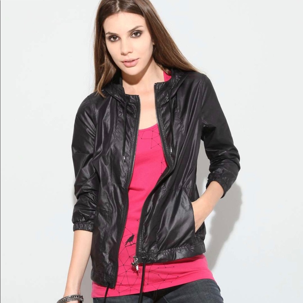 Black Windbreaker