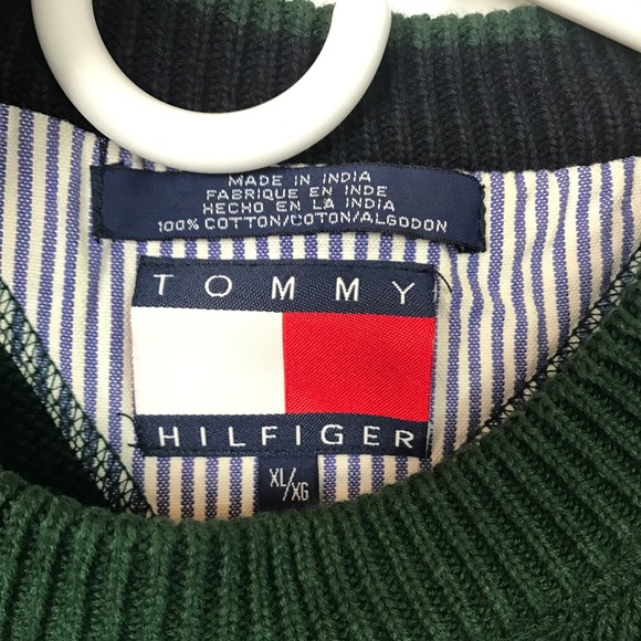 Tommy Hilfiger Vintage Mens Pullover Sweater XL - Picture 3 of 6