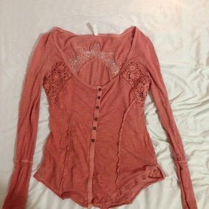 Peach Blouse