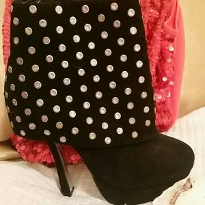 H by Halston Black 5" Heels