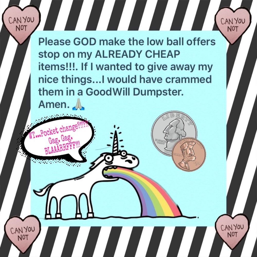 Most offers make me want to VOMIT. 🤢