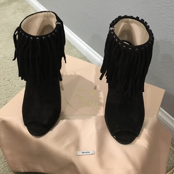 Prada fringe booties size 36 - Picture 3 of 4