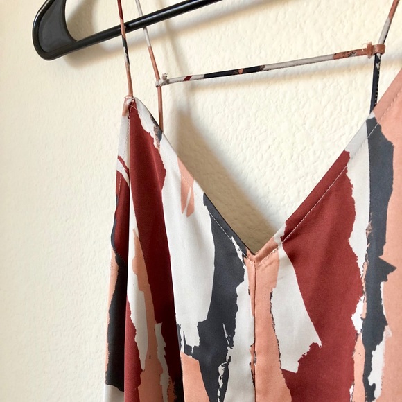 ❤️🌹Nordstrom Satin asymmetrical dress - Picture 2 of 7