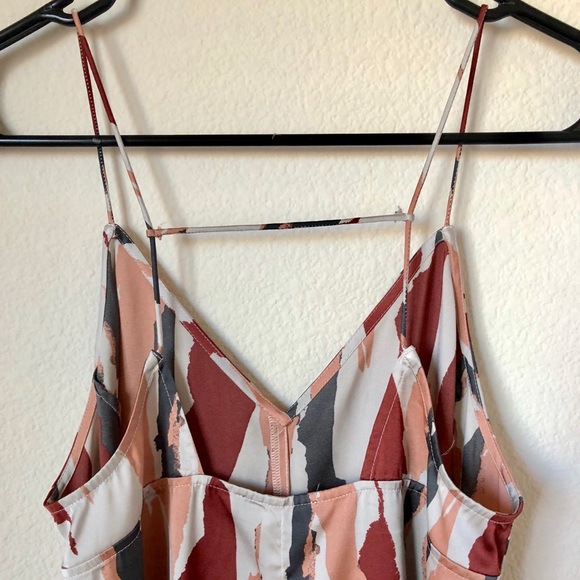 ❤️🌹Nordstrom Satin asymmetrical dress - Picture 5 of 7