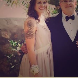 Soft rose / dusty pink dress