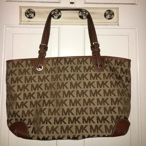 MK Monogram Tote Bag