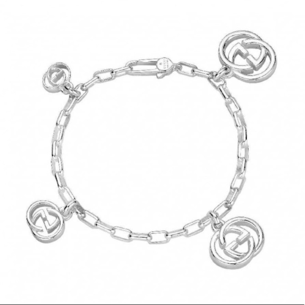 Authentic Gucci 4-charm Bracelet.