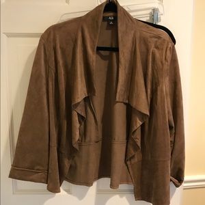 Faux-Suede Jacket
